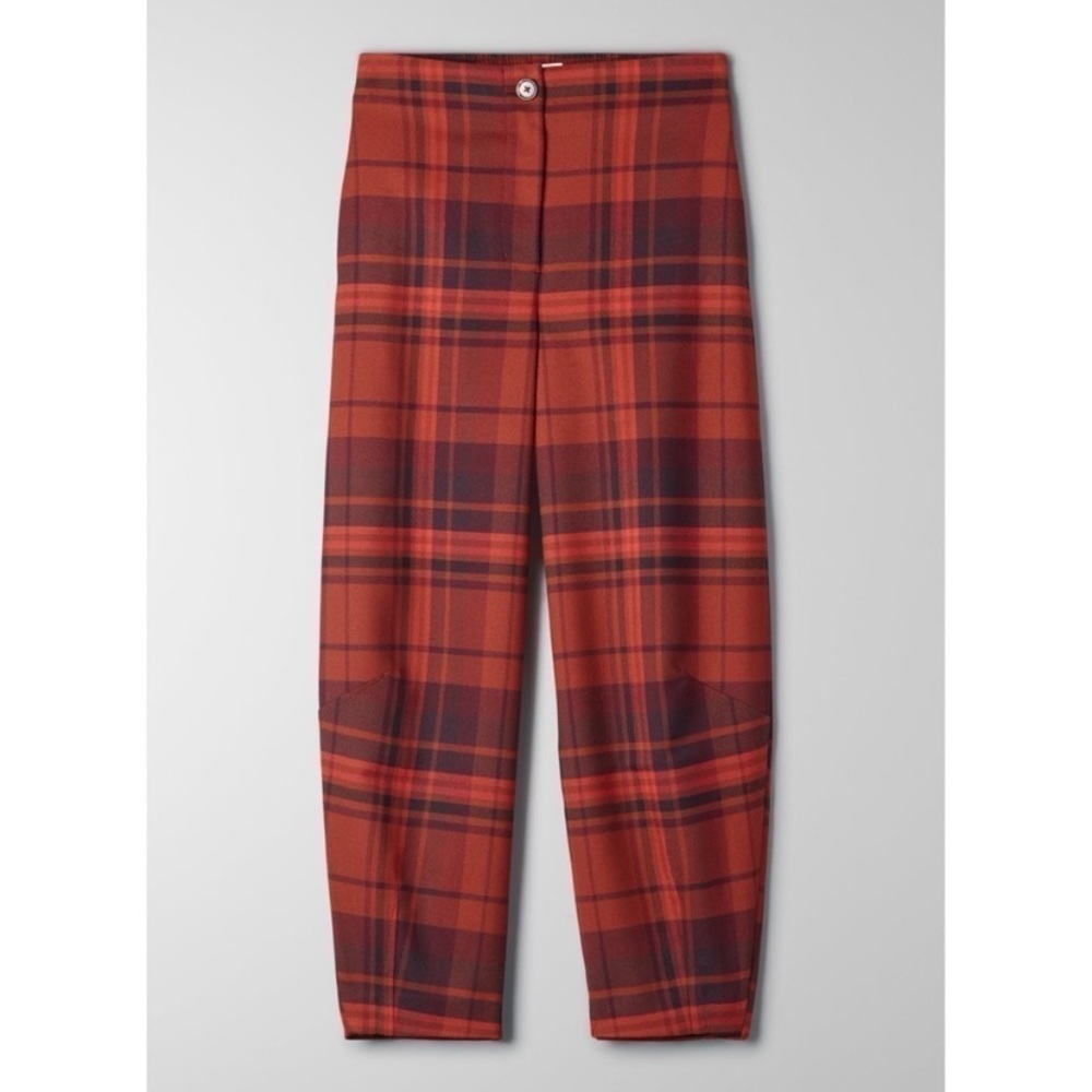 Aritzia Wilfred Dawna Check Pant